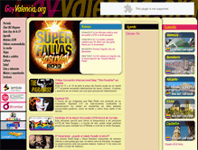 Tablet Screenshot of gayvalencia.org